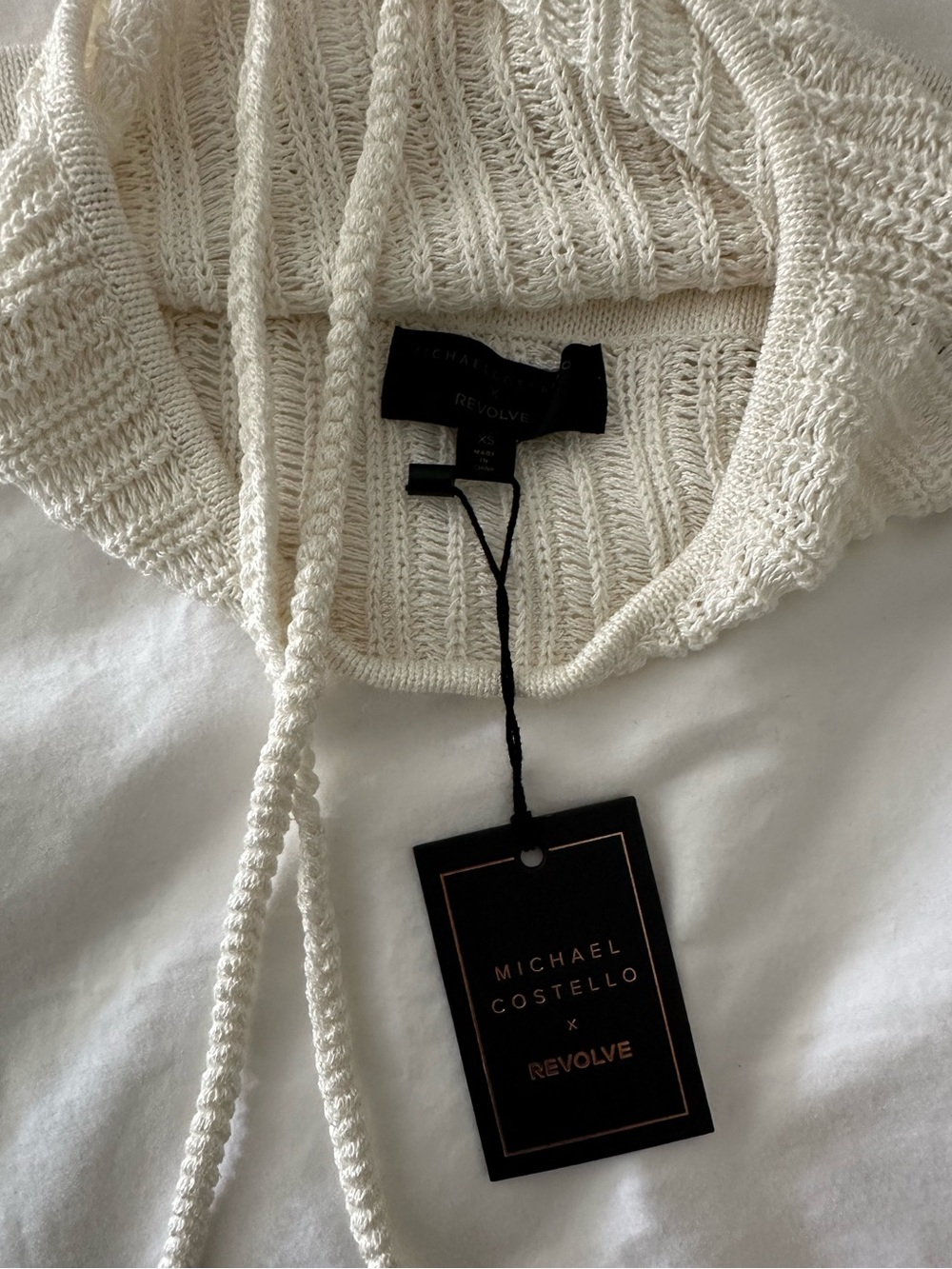 NWT Michael Costello x Revolve
Sylvan Knit Top White XS - Picture 6 of 10